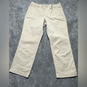 LL Bean khaki favorite fit pants women’s 6